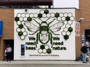 Bee Wall Graphic