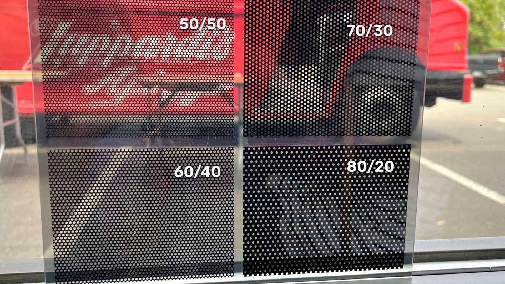 Choosing the Right Perf Ratio for Window Film Advertising